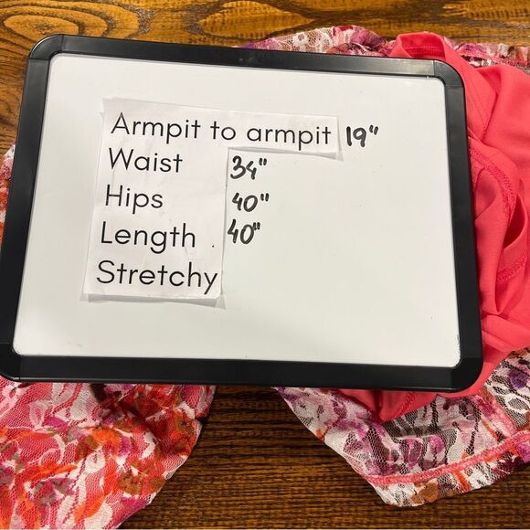 Floral Pink Sleeveless midi Dress size 12 - Picture 8 of 13